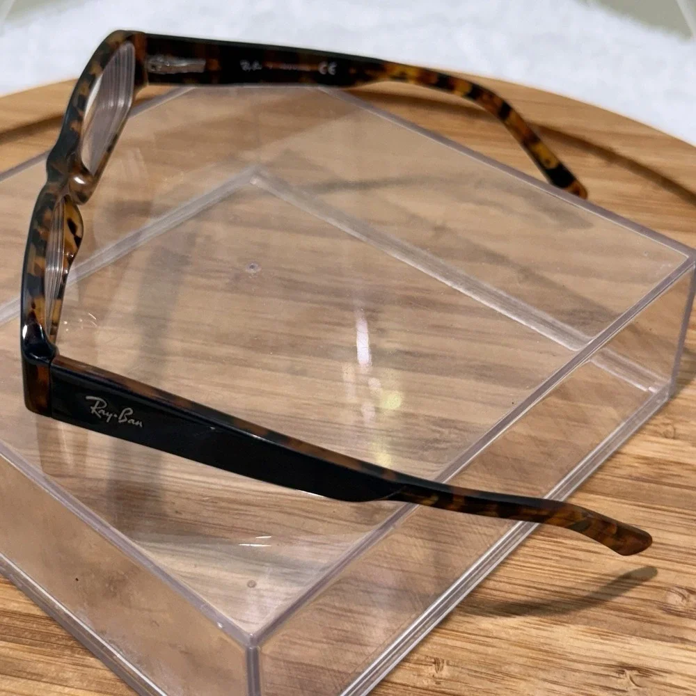 Ray-Ban RB5081 2147 Eyeglasses Tortoise Brown Rectangular Full‎ Rim 52-16-135